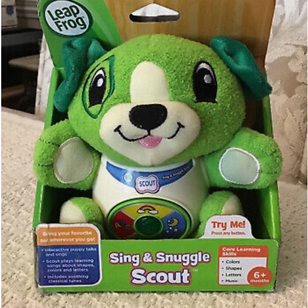 LeapFrog Sing and Snuggle Scout - Interactive Educational Plush